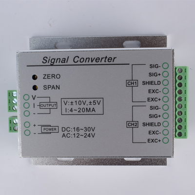 Bộ khuếch đại cảm biến lực IP64 0,1%, Bộ khuếch đại thiết bị đo độ căng 4 đơn vị