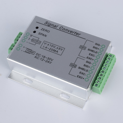 Bộ khuếch đại cảm biến lực IP64 0,1%, Bộ khuếch đại thiết bị đo độ căng 4 đơn vị